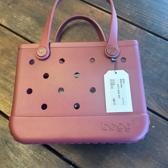 Bitty Bogg Tote Bag - Mulled Wine - NWT - Picture 7 of 7